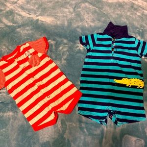 ⚡️SOLD⚡️Boys shorts outfit bundle 0-3